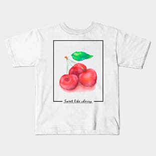 Sweet like cherry Kids T-Shirt